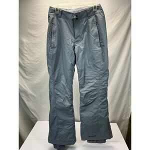 Columbia‎ Snow Pants Insulated Waterproof Winter Ski Pants Gray Kids M